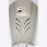 Batteriefachabdeckung, silber für: Yamaha Aerox/MBK Nitro silber