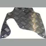 Aluminium underfloor cover for: Aprilia SR 1997-2000 and later