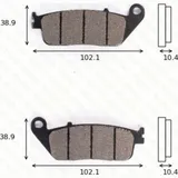 Bremsklötze Scheibenbremsbeläge MCB 631 mit ABE Bremsklötze Scheibenbremsbeläge MCB 631 mit ABE