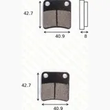 disk brake pads MCB 647 ABE approved disk brake pads MCB 647 ABE approved