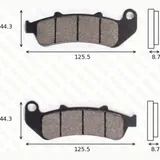 disk brake pads MCB 658 ABE approved