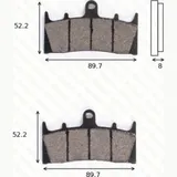 Bremsklötze ScheibenbremsbelÀge MCB 659 SV mit ABE Bremsklötze ScheibenbremsbelÀge MCB 659 SV mit ABE