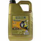 5W-30 vollsynthtisches 4-Takt-Motorradöl Ester 4L. 5W-30 vollsynthtisches 4-Takt-Motorradöl Ester 4L.