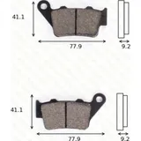 disk brake pads MCB 672 SI ABE approved