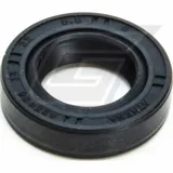 Shaft seal 13x22x5,5, NBR, with dust lip