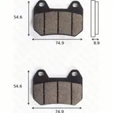 Disc brake pads MCB 713 homologated
