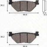 Disc brake pads MCB 731 homologated Disc brake pads MCB 731 homologated