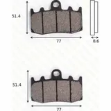 disk brake pads MCB 748 SV ABE approved disk brake pads MCB 748 SV ABE approved