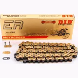 reinforced chain NZ3 G&B, 420, 128 with clip lock / usable for offroad drive up to 18kW (25HP)