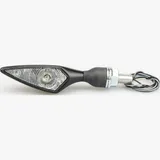 Blinkleuchte, Blinklicht Micro Rhombus LED, schwarz FR/RL