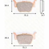 disc brake pad MCB 769 SI homologated