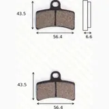 Bremsklötze Scheibenbremsbeläge MCB 770 mit ABE