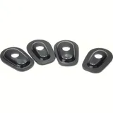 SHIN YO mounting plates INDY SPACER for mini-winker for Kawasaki, black, Set