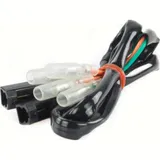 adapter cables for mini-indicators, fit on several for: DUCATI models, pair