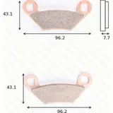 brake pads MCB 855 SI div. for: Polaris models