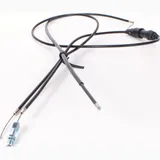 throttle cable assy incl. oil pump cable for Piaggio, Gilera, Derbi 50cc 2-stroke