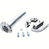 quick action throttle / throttle tube kit chrome - universal