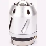 air filter Grenade silver straight version 28/42mm carb connection (adapter) air filter Grenade silver straight version 28/42mm carb connection (adapter)