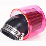 air filter Air-System metal gauze filter 35mm 45° carburetor connection red shield