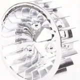 fan wheel chrome for Minarelli horizontal, for: Keeway, CPI, 1E40QMB