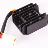 regulator / rectifier 4-pin incl. wire for GY6 50-150cc