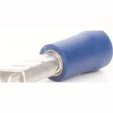 Recaptacle wire cross section 1,5-2,5 mm², plug width 4,8 mm, partial isolation, blue, 100 pieces