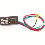 LED/Halogen flasher relay 12V (0,1-240 Watt) independent of load, 3 plug