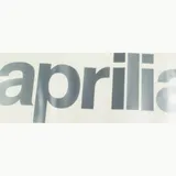 Sticker Aufkleber für: Aprilia silber Sticker Aufkleber für: Aprilia silber