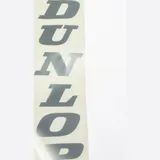 Sticker Aufkleber Dunlop silber
