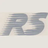 Sticker RS silver