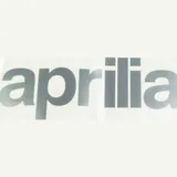 Sticker Aufkleber für: Aprilia Schrift silber