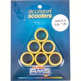 Variomatikgewichte, Variomatikrollen 7,3 Gr. Variatorrollenkit 20X15 6PZ