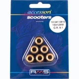 Variomatikgewichte, Variomatikrollen 8,1 Gr. Variatorrollenkit 15X12 6PZ