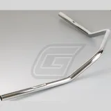 900mm / 1" - 25,4mm Stahllenker chrom mit Kabelkerben MCL 135 CKK