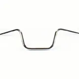 920mm / 1" - 25,4mm steel handlebar chrome with notches for cables MCL 136 CKK