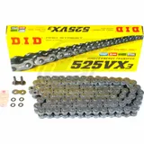 Kette X-Ring verstärkt VX3, 525, 106, Schwarz mit Hohlnietschloß / nutzbar bis 96kW (130PS) / bis 1000ccm