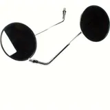 Mirror pair chrome left and right thread