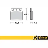 Bremsbeläge for LT-Z400 '03-18 + LT-R450 '06-11 + KFX400