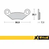 Bremsbeläge für Polaris 450/525 Outlaw '08-11 35500250