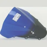 Racing windscreen black 400x400mm with ABE