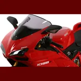 Racing windshield clear 370x360mm with ABE