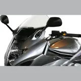 Touring screen black 380mm (= +40mm) homolgated