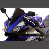 Racingscreen gray, 375mm (=+35mm), homologated