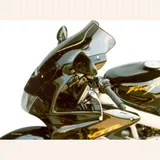Touring windshield black 400x360mm with ABE