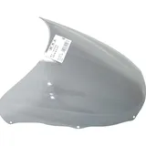 Racing windscreen smoke grey 325x390mm with ABE