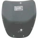 Spoiler screen smoke grey 380x380mm with ABE
