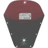 Spoilerscheibe schwarz 365x310mm mit ABE