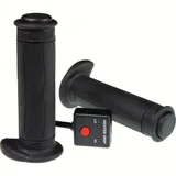 Heizgriffe offenes Ende für 22 mm Lenker, elektronischer Schalter mit 5 Stufen. 120mm