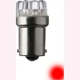 LED Lampe rot wie 12V 10W Ba15s 9 LED (371401) E-Geprüft