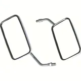 Mirror set chrome, M10, one left and one right thread